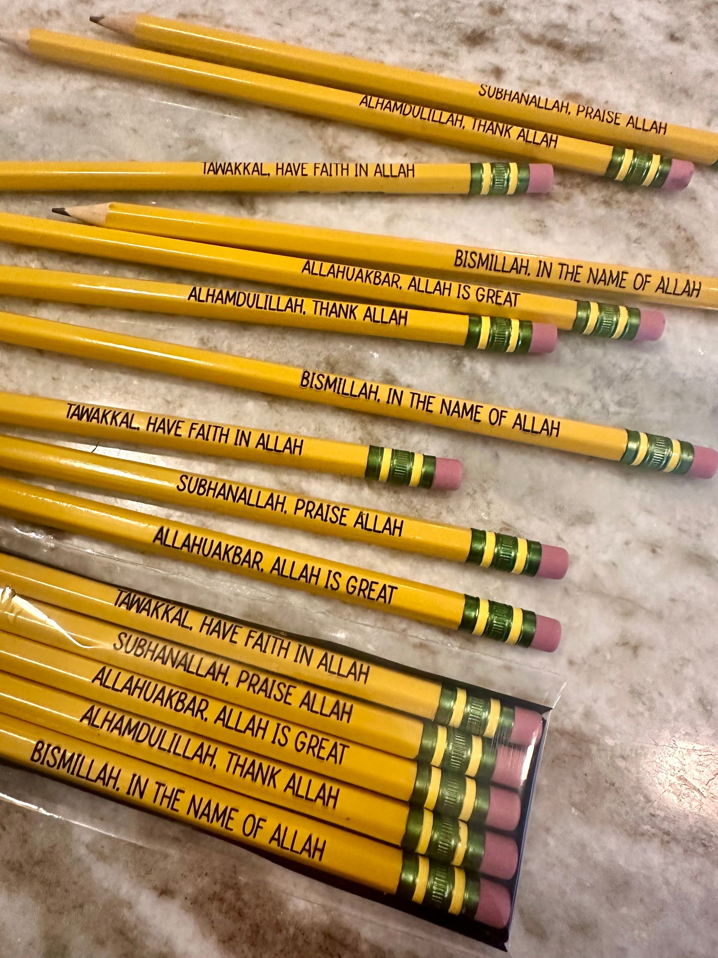 Islamic Reminder Pencils