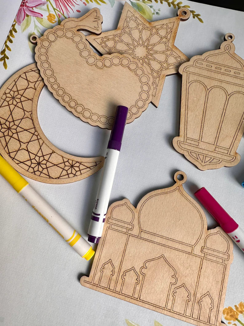 DIY Ramadan Coloring Kit