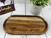 Oval Acacia Tray — Bismillah & Let's Eat