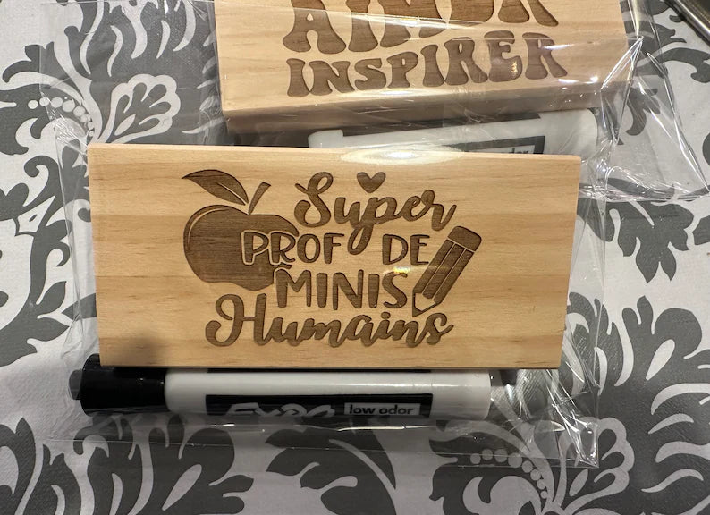 Personalized Teacher Board Eraser
