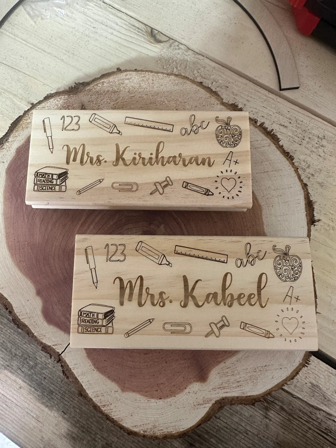 Personalized Teacher Board Eraser