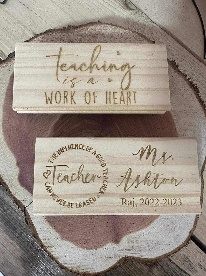 Personalized Teacher Board Eraser