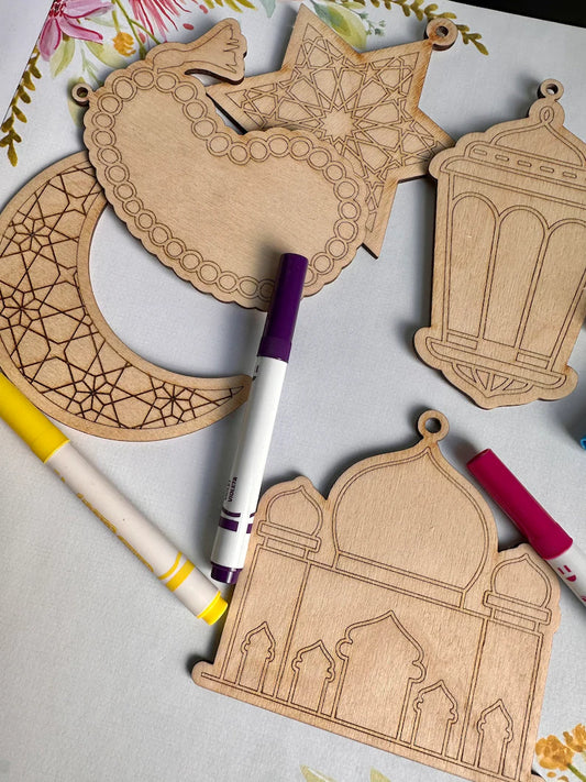 DIY Ramadan Coloring Kit