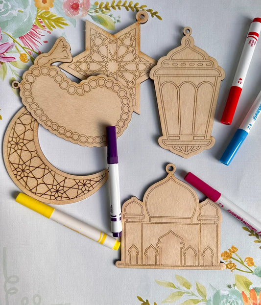 DIY Ramadan Coloring Kit