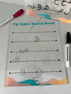 Arabic Tracing Board