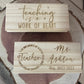 Personalized Teacher Board Eraser
