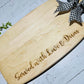 Served with Love and Duas Maple Engraved Serving Board
